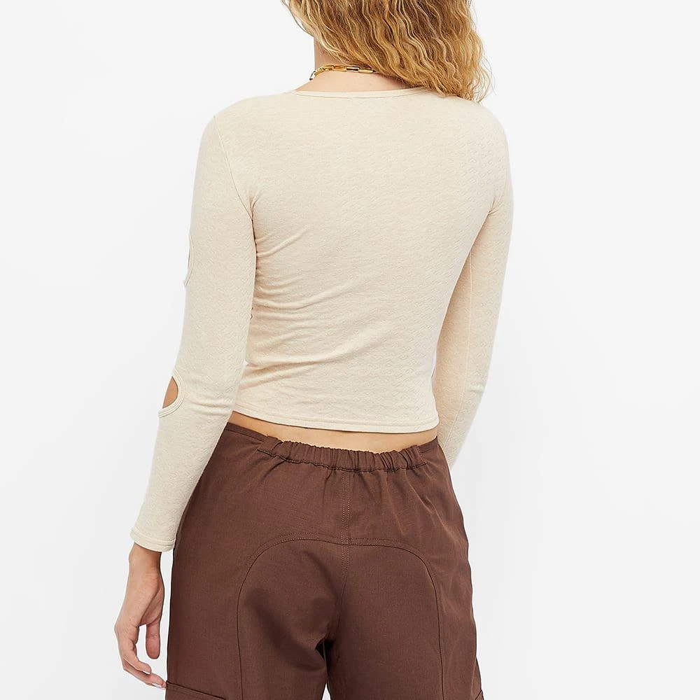 商品Sandy Liang|Sandy Liang Nellie Cut Out Top,价格¥548,第4张图片详细描述