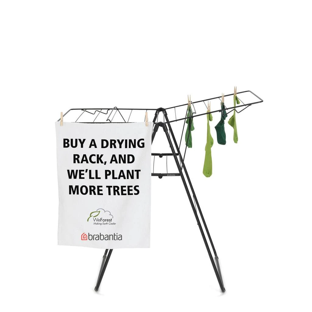 Brabantia HangOn Drying Rack - 15m - Matt Black 商品