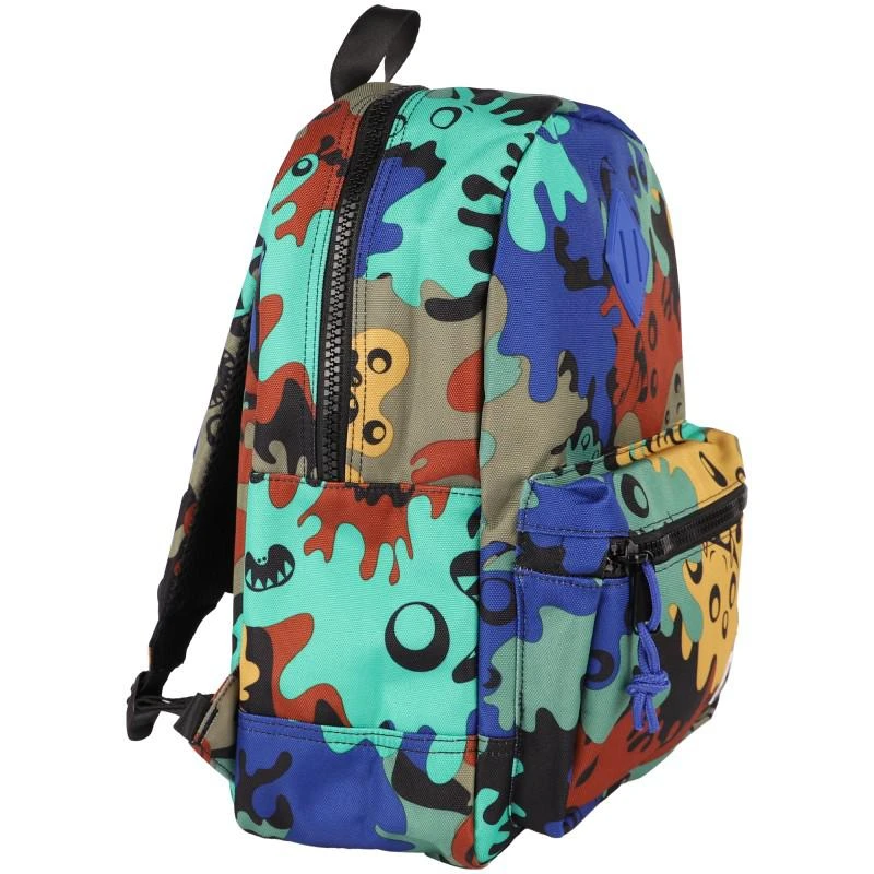 商品Herschel Supply|Colorful blob monsters black kids backpack,价格¥569,第2张图片详细描述