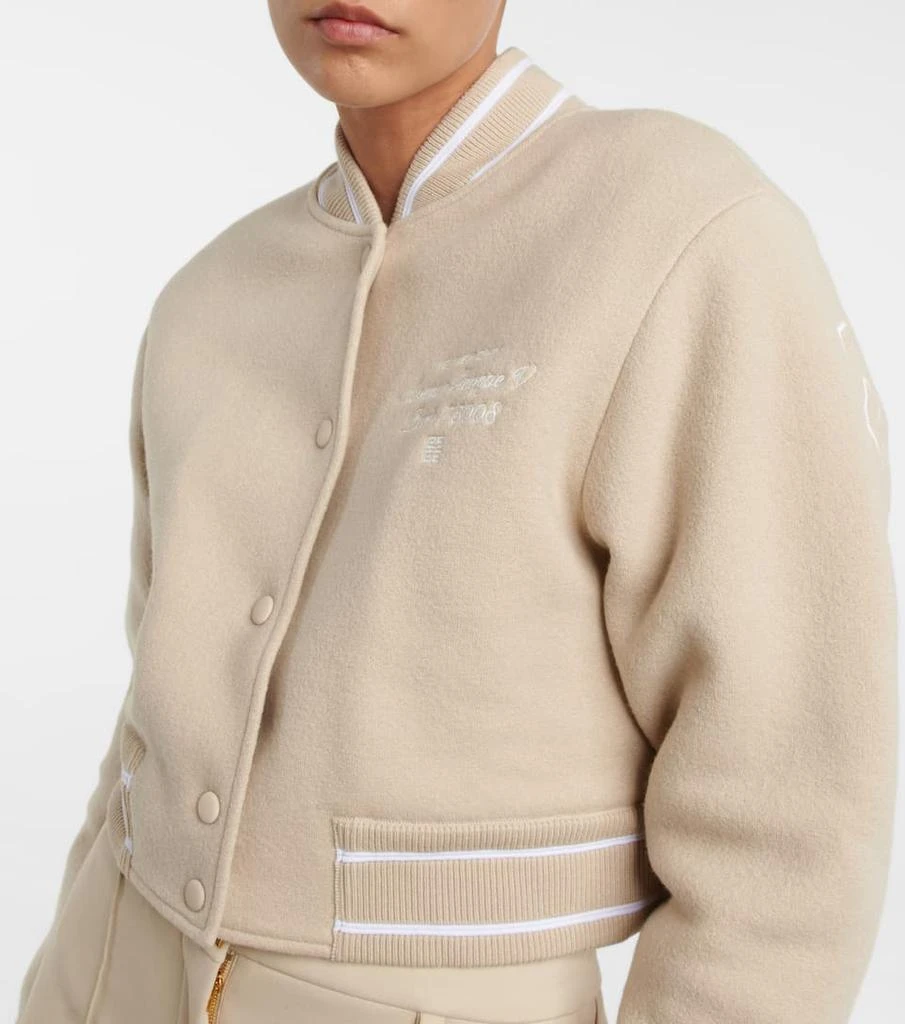 商品Givenchy|短款羊毛飞行员夹克,价格¥18396,第4张图片详细描述