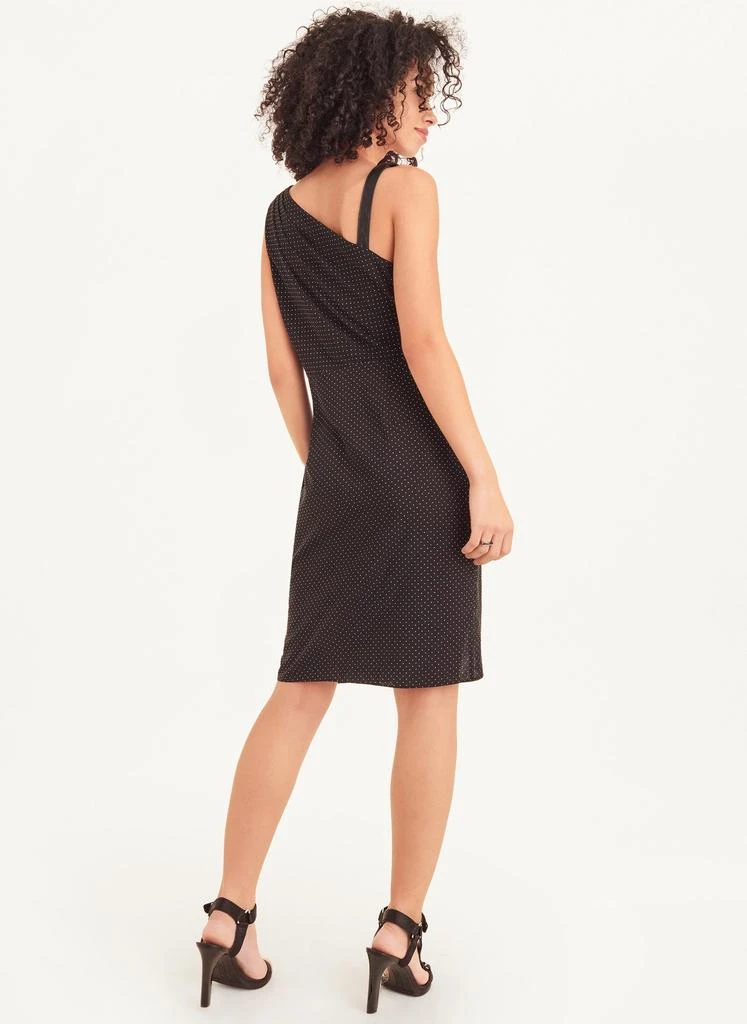 商品DKNY|Sleeveless Mix Media Studded Dress,价格¥1269,第4张图片详细描述