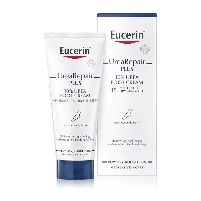 商品Eucerin|Eucerin 优色林 强效滋润修复护足霜 100ml,价格¥156,第1张图片