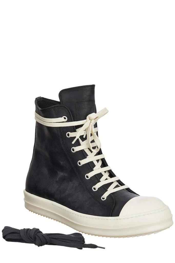 商品Rick Owens|Rick Owens Two-Toned Lace-Up Sneakers,价格¥5097,第4张图片详细描述