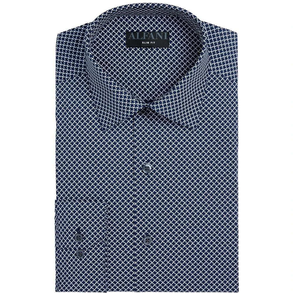 商品Alfani|Alfani Men's Slim Fit Performance Dress Shirt, Created for Macy's,价格¥184,第1张图片