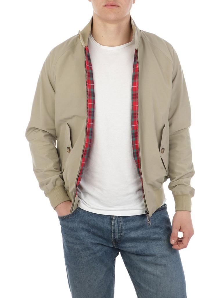 商品Baracuta|Baracuta Men's  Beige Cotton Outerwear Jacket,价格¥3142,第1张图片
