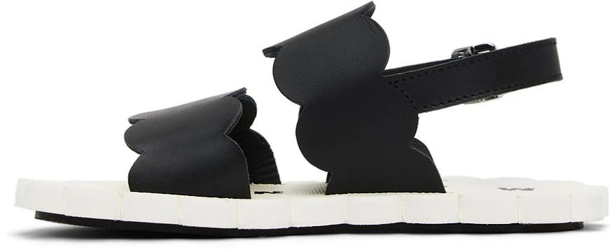 商品Marni|Kids Black Strap Flower Sandals,价格¥522,第3张图片详细描述