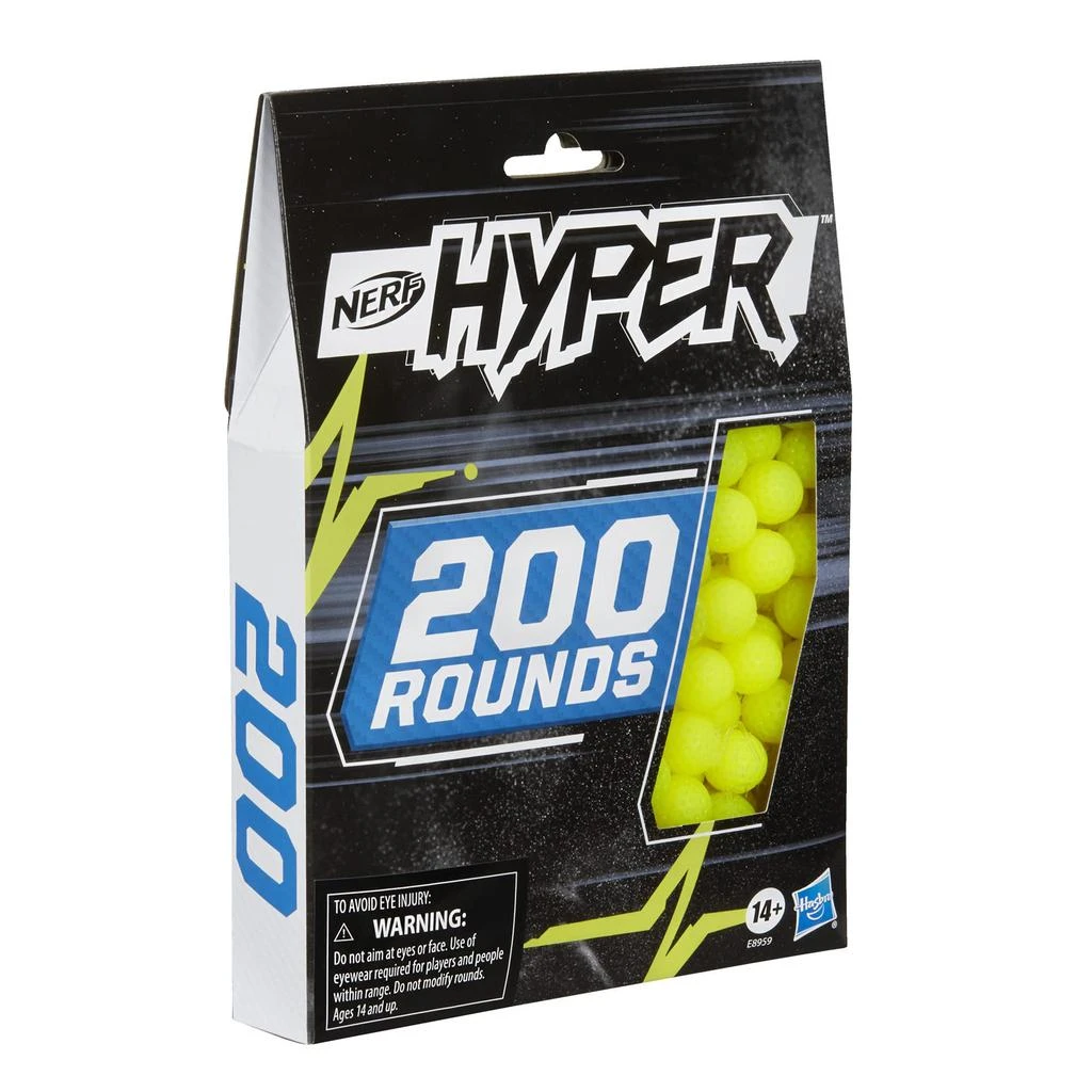 商品Nerf|NERF Hyper 200-Round Refill Includes 200 Hyper Rounds, for Use Hyper Blasters, Stock Up Hyper Games,价格¥233,第1张图片