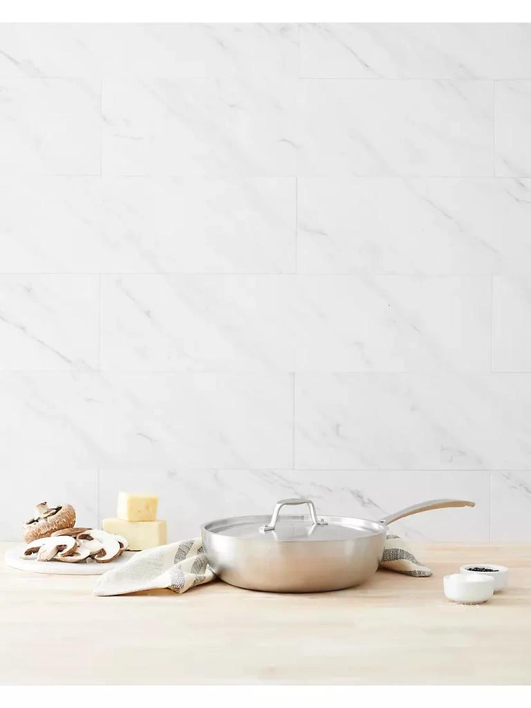 商品American Kitchen|Stainless Steel 3-Qt Saucier & Cover,价格¥974,第3张图片详细描述