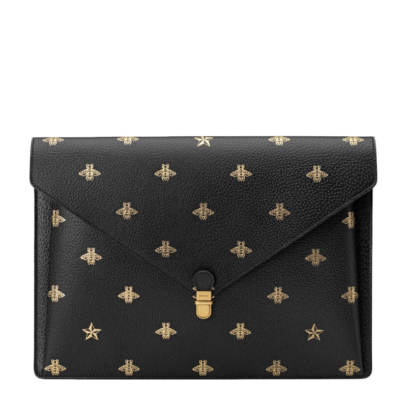 商品[国内直发] Gucci|GUCCI 黑色男士手拿包 500976-DJ2LT-1055,价格¥8867,第1张图片