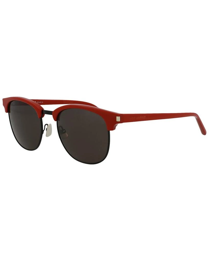 商品Yves Saint Laurent|Saint Laurent Men's SL108 52mm Sunglasses,价格¥815,第1张图片
