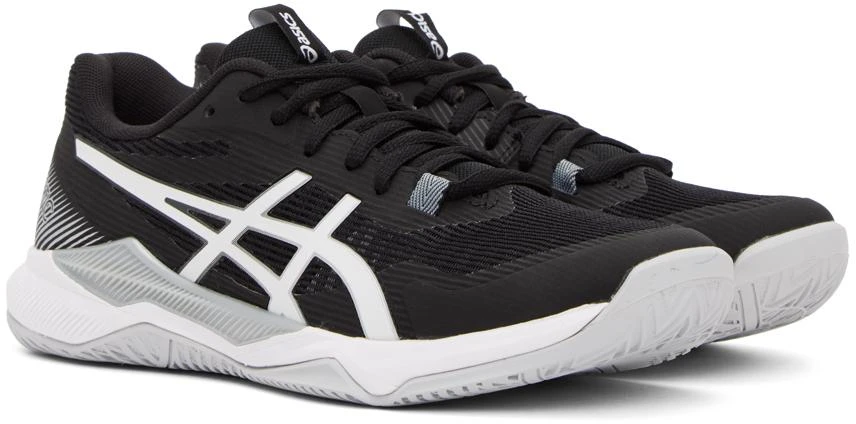 商品Asics|Black & White Gel-Tactic Sneakers,价格¥311,第4张图片详细描述