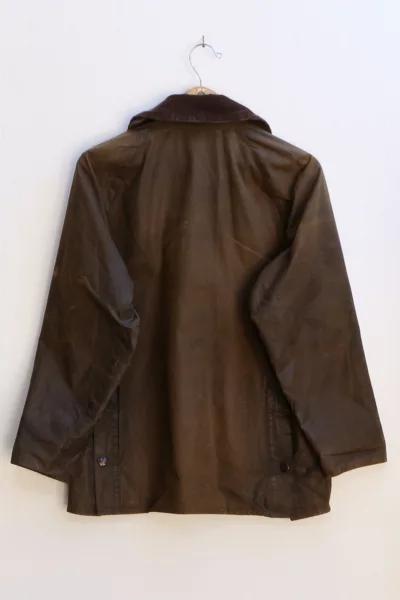 Vintage Barbour Classic Bedale Waxed Canvas Coat Made in England商品第3张图片规格展示