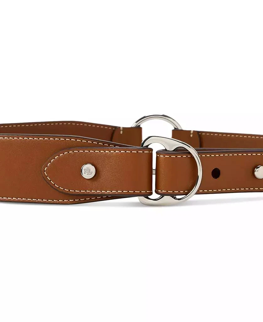 商品Ralph Lauren|Equestrian D-Ring Leather Belt,价格¥440,第2张图片详细描述