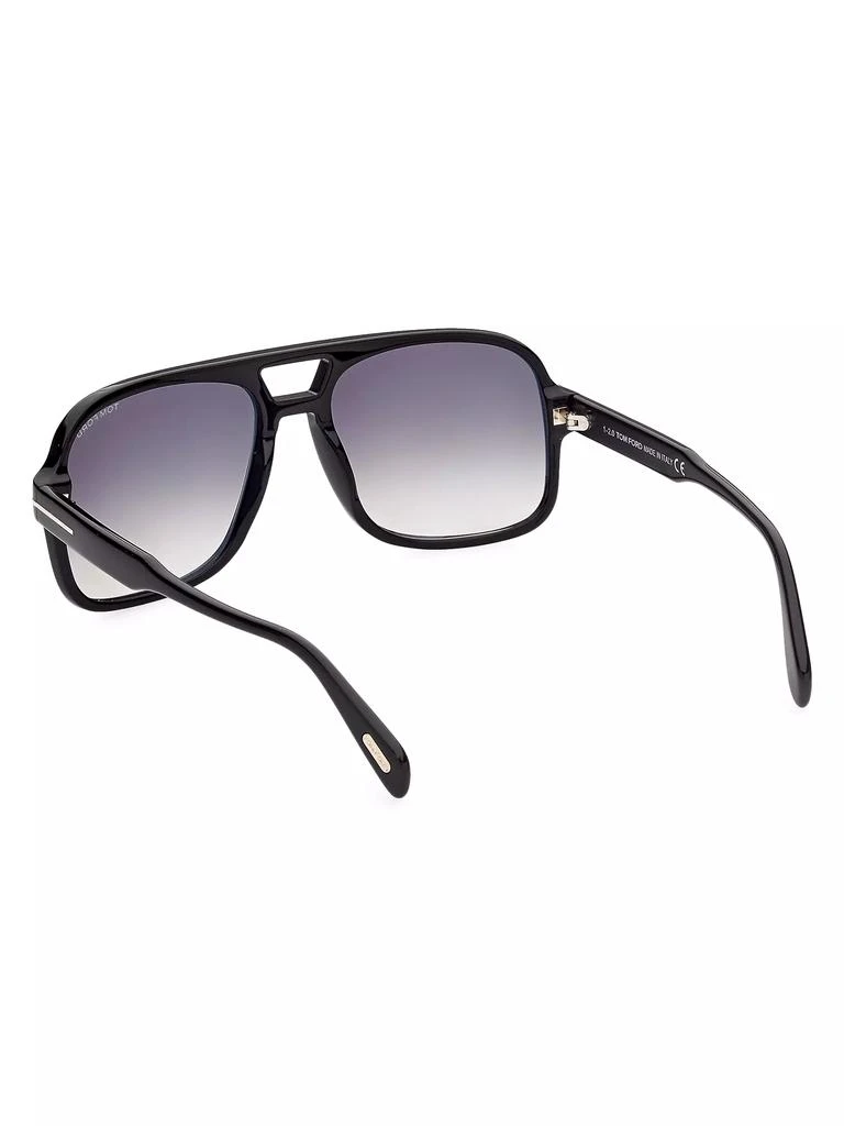 商品Tom Ford|Falconer-02 60MM Navigator Sunglasses,价格¥2509,第4张图片详细描述