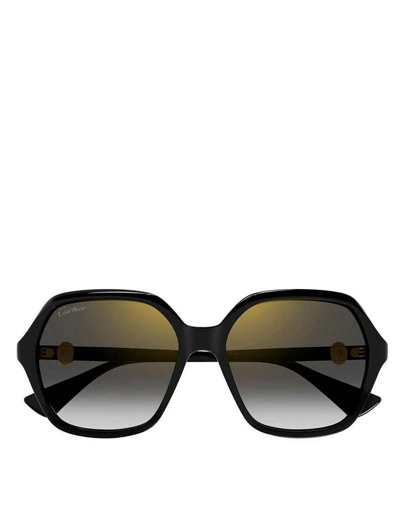 Double C Squared Sunglasses, 57mm 商品