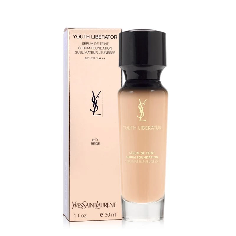 商品Yves Saint Laurent|圣罗兰YSL 妍活青春粉底液女神粉底液SPF20+PA++ 30ml 持妆遮瑕提亮修正暗沉,价格¥486,第1张图片