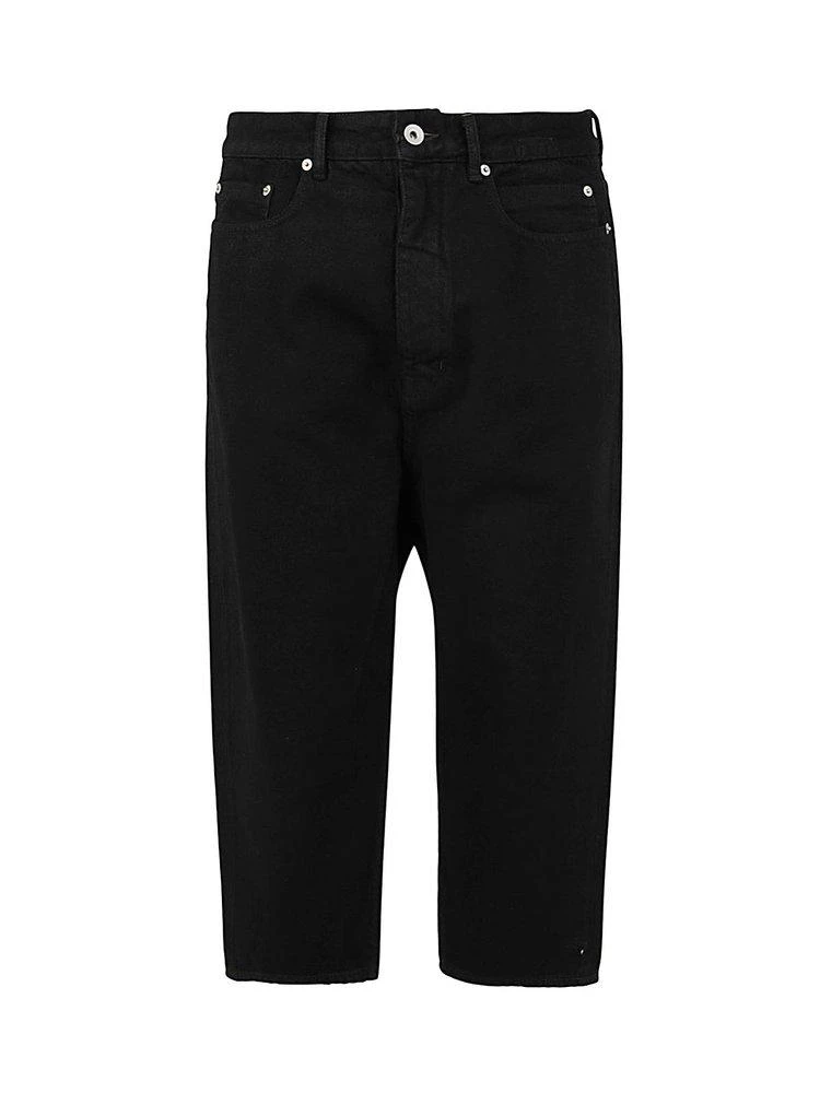 商品Rick Owens|Rick Owens DRKSHDW Collapse-Cut Cropped Jeans,价格¥2765,第1张图片