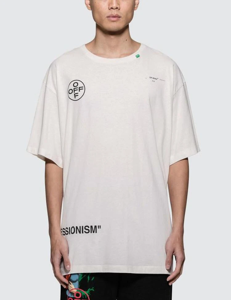 商品Off-White|Stencil S/S Over T-Shirt,价格¥2700,第3张图片详细描述