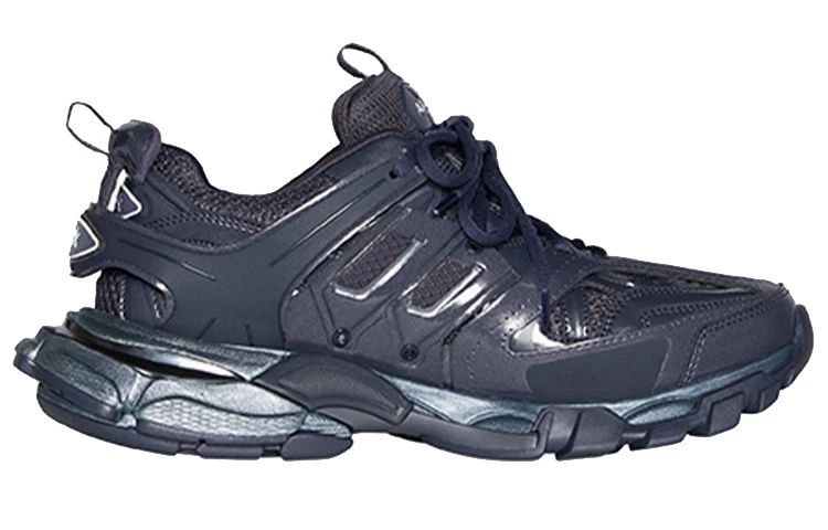 商品[国内直发] Balenciaga|巴黎世家 Track 1.0 圆头系带 耐磨 低帮 运动休闲鞋 男款 蓝色,价格¥6721,第3张图片详细描述