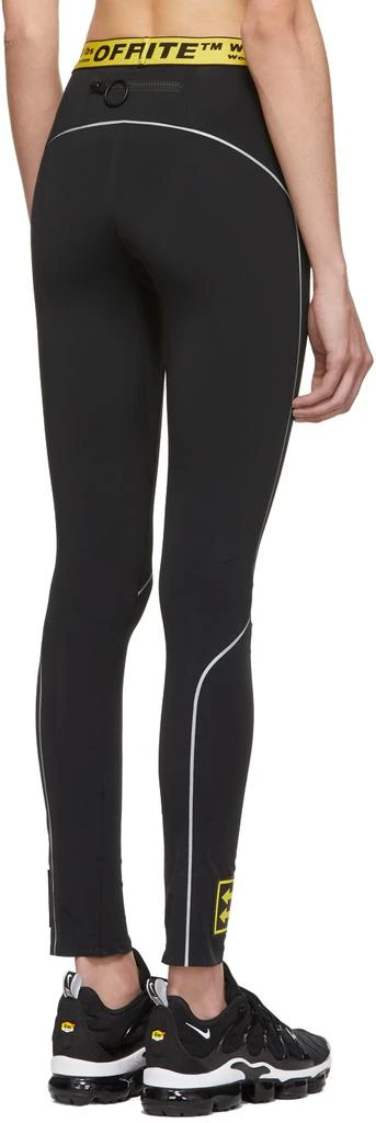 商品Off-White|SSENSE Exclusive Black "WORKOUT" Neoprene 'Sport' Leggings,价格¥2354,第3张图片详细描述