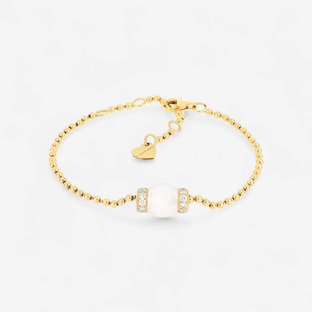 商品Tavanti|Tavanti Le Carrousel 18K Yellow Gold Diamond & Howlite Bracelet JF-85-0631-HO-Y-37,价格¥30609,第1张图片