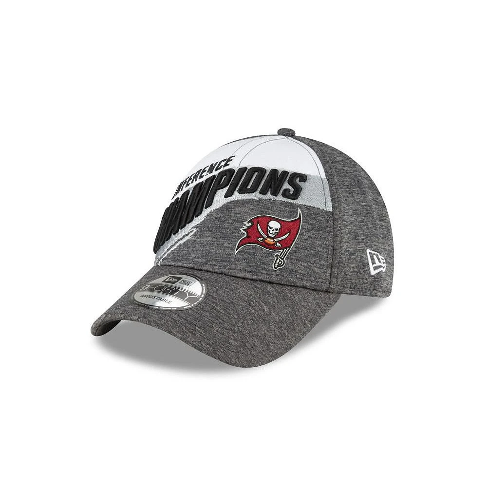 商品New Era|Tampa Bay Buccaneers Super Bowl LV Conference Champ Locker Room 9FORTY Cap,价格¥262,第4张图片详细描述