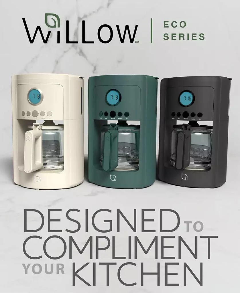 12 Cup Coffee Maker – Programmable Brewing Options with Timer, Beautiful Design, Glass Pot 商品