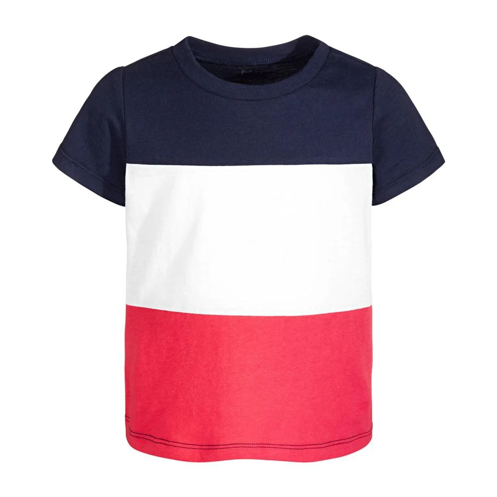 商品First Impressions|Baby Boys Colorblocked T-Shirt, Created for Macy's,价格¥30,第1张图片