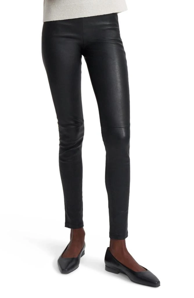 商品Theory|Adbelle L2 Leather Leggings,价格¥1196,第1张图片