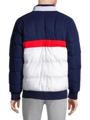 商品Fila|​Fausto Colorblock Ski Puffer Jacket,价格¥262,第4张图片详细描述