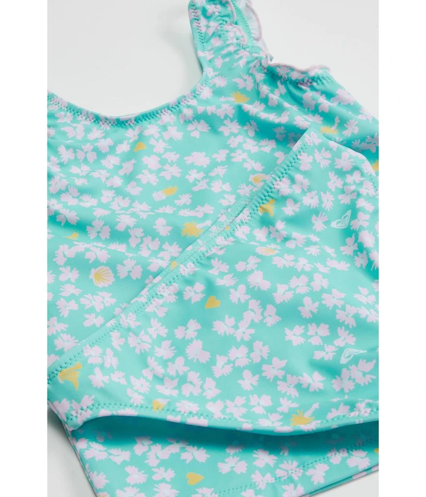 商品Roxy|Teenie Ditsy Tankini Set Swimsuit (Toddler/Little Kids/Big Kids),价格¥321,第2张图片详细描述