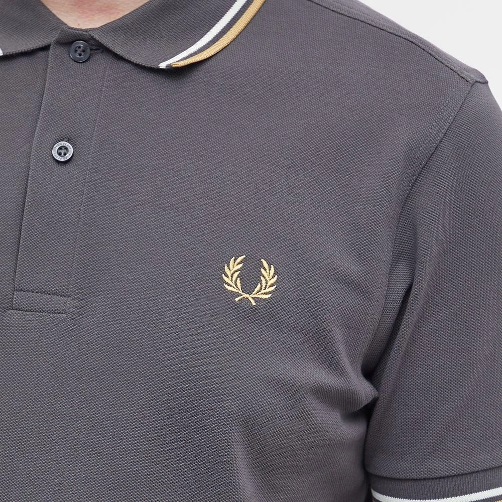 商品Fred Perry|Fred Perry Slim Fit Twin Tipped Polo,价格¥472,第5张图片详细描述