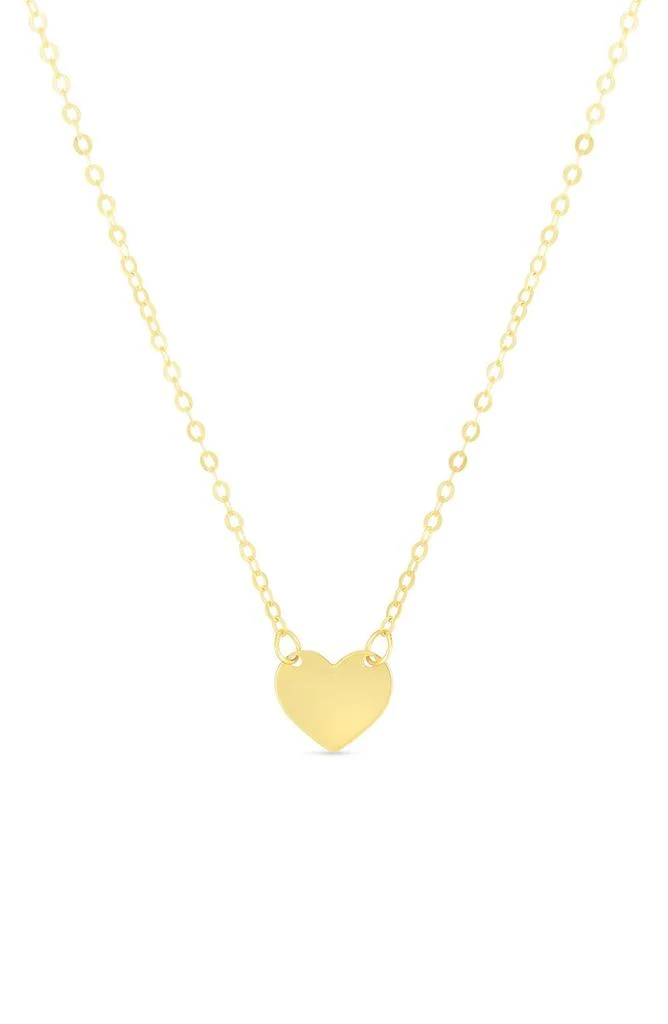 商品KARAT RUSH|14K Yellow Gold Heart Pendant Necklace,价格¥1316,第1张图片