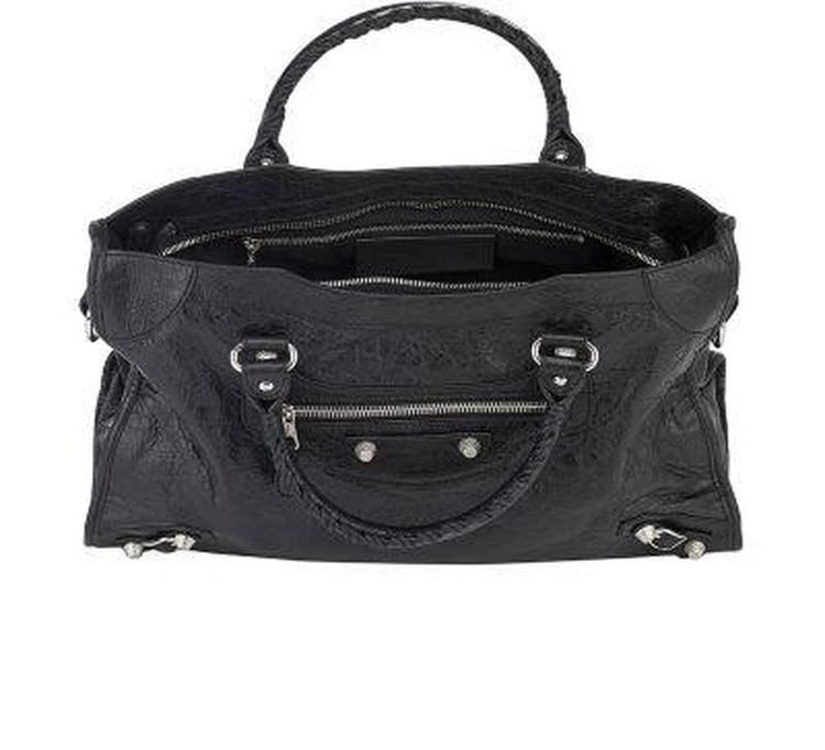 商品Balenciaga|Arena Leather Giant City Bag,价格¥17047,第5张图片详细描述