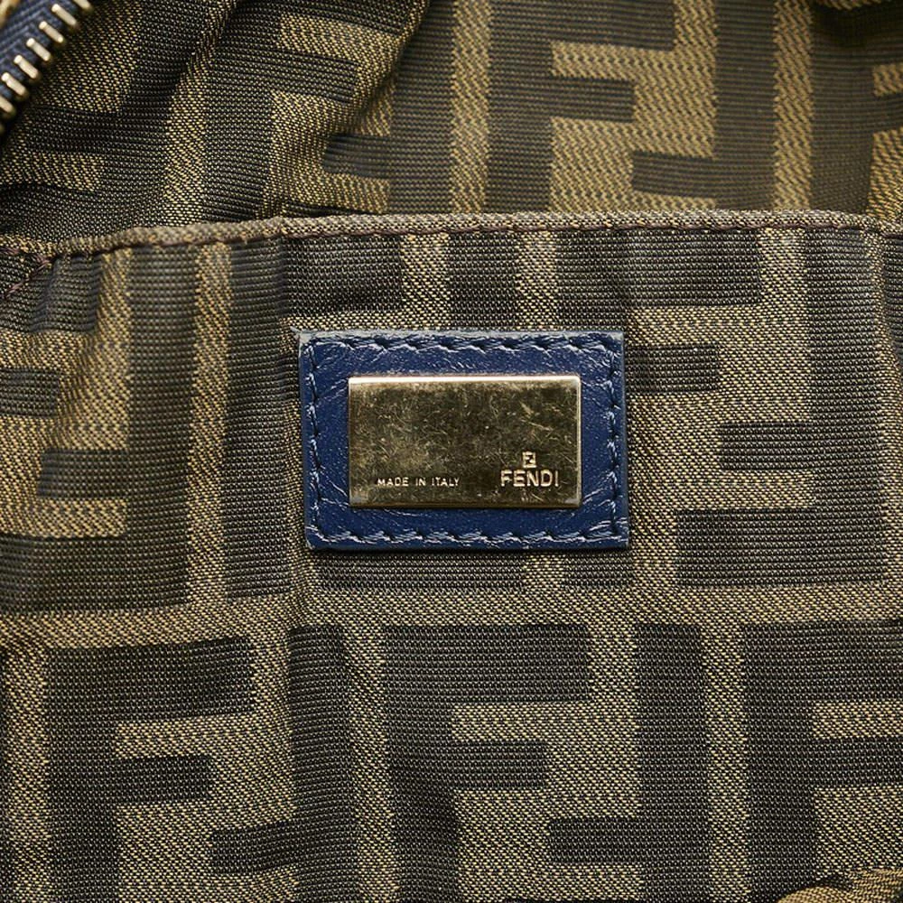 Fendi Grey Denim Leather Spy Top Handle Bag 商品