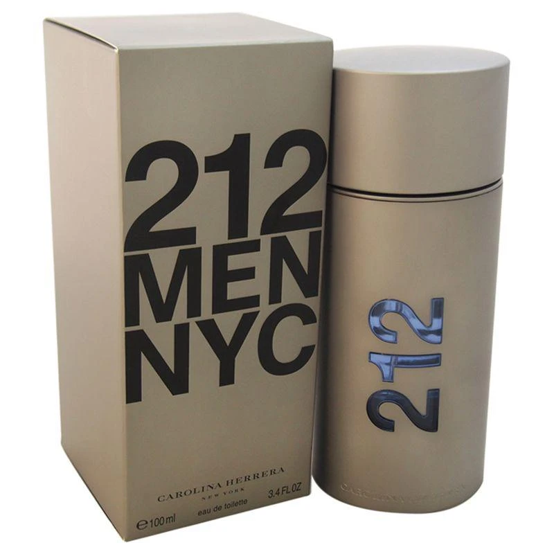 商品Carolina Herrera|美国直邮CarolinaHerrera卡罗琳娜海莱拉212男士香水100ml木花香,价格¥917,第1张图片