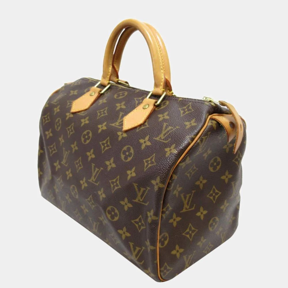 商品[二手商品] Louis Vuitton|Louis Vuitton Brown Monogram Canvas Speedy 30 Satchel Bag ,价格¥8750,第2张图片详细描述