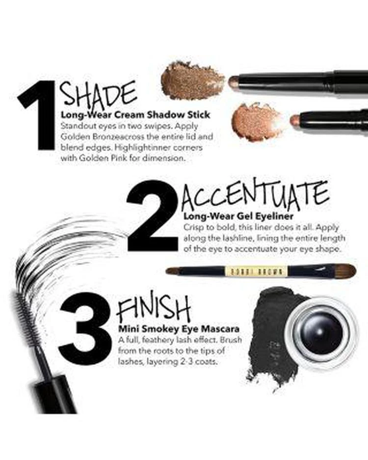 商品Bobbi Brown|90 Second Soft & Smokey Eye Kit ($118 value),价格¥480,第3张图片详细描述