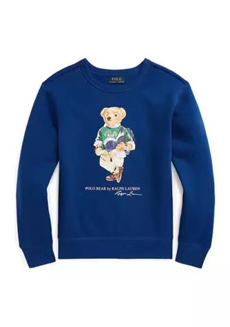 Boys 8-20 Polo Bear Fleece Sweatshirt商品第1张图片规格展示