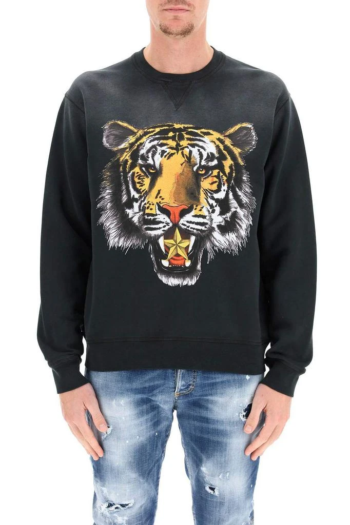 商品DSQUARED2|Dsquared2 tiger mike sweatshirt,价格¥1664,第2张图片详细描述
