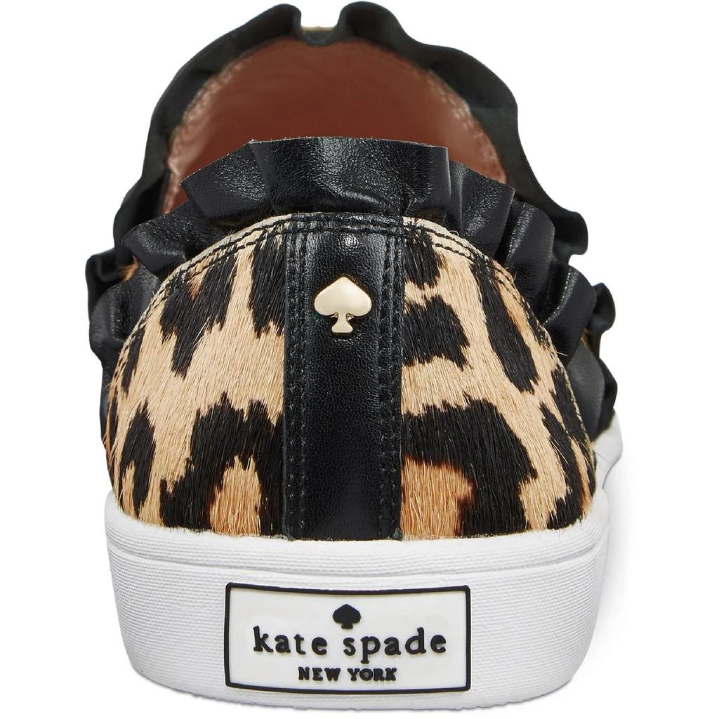 商品Kate Spade|Kate Spade Womens Lilly Leather Cow Hair Slip-On Sneakers,价格¥333,第3张图片详细描述