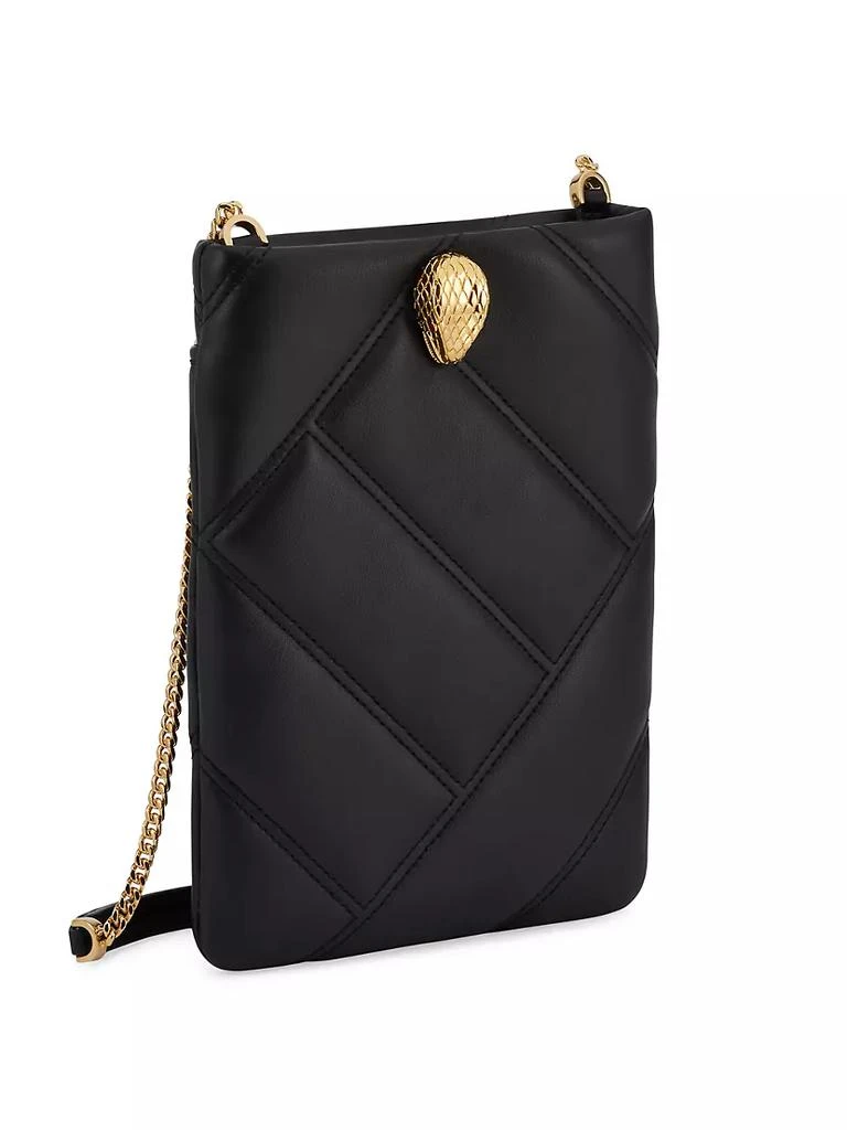 商品BVLGARI|Serpenti Matelassé Leather Phone Pouch-On-Chain,价格¥8632,第1张图片