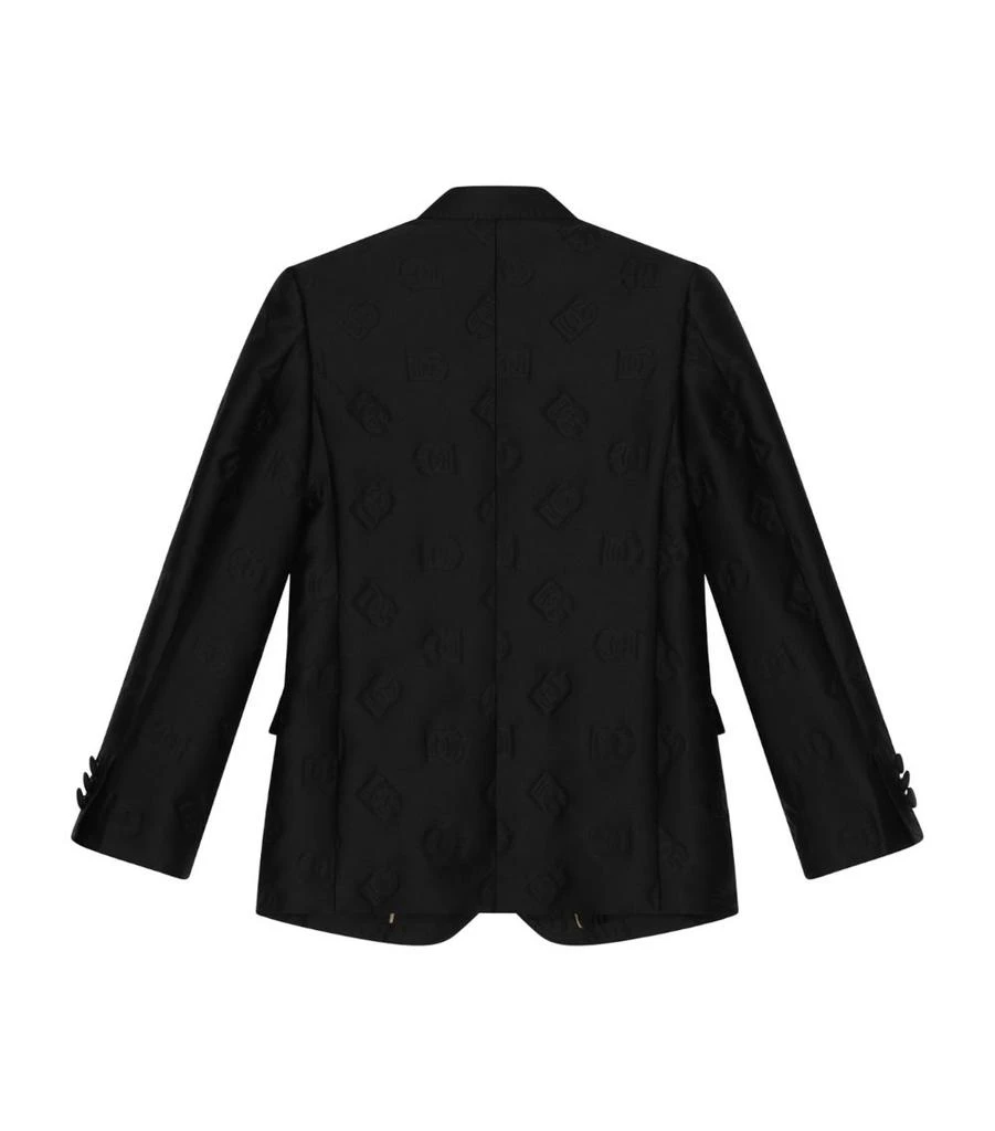 商品Dolce & Gabbana|Debossed Logo Blazer (2-6 Years),价格¥7873,第2张图片详细描述