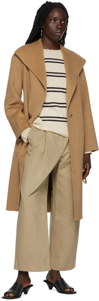 商品Vince|Tan Belted Coat,价格¥3171,第4张图片详细描述