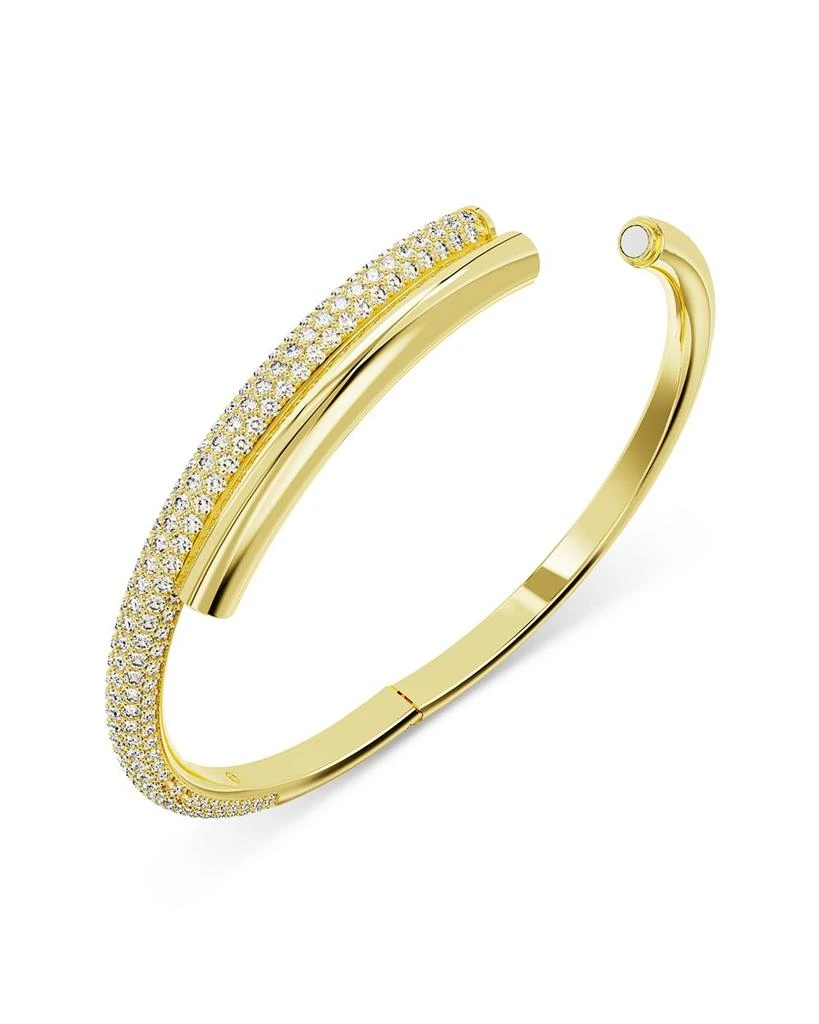 商品Swarovski|Dextera Half Pavé Bangle Bracelet,价格¥2084,第1张图片