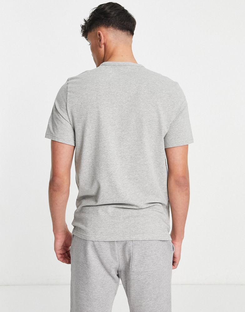 商品Calvin Klein|Calvin Klein CK1 graphic lounge t-shirt in grey,价格¥198,第4张图片详细描述