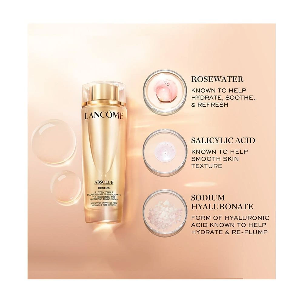 商品Lancôme|Absolue Rose 80 The Brightening & Revitalizing Toning Lotion,价格¥729,第5张图片详细描述