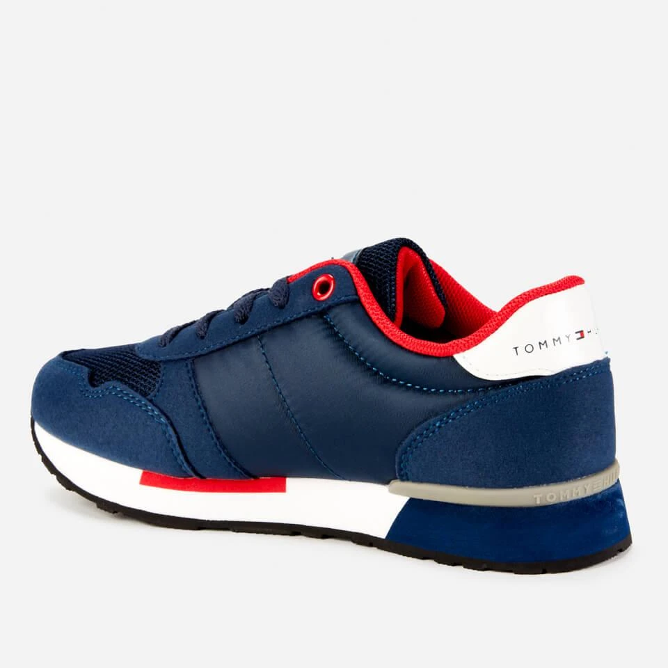 商品Tommy Hilfiger|TOMMY HILFIGER BOYS' LOW CUT LACE-UP SNEAKER BLUE BLUE,价格¥361,第2张图片详细描述