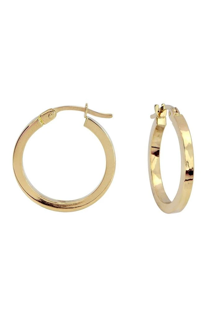 商品CANDELA JEWELRY|14K Yellow Gold Huggie Hoop Earrings,价格¥1394,第1张图片