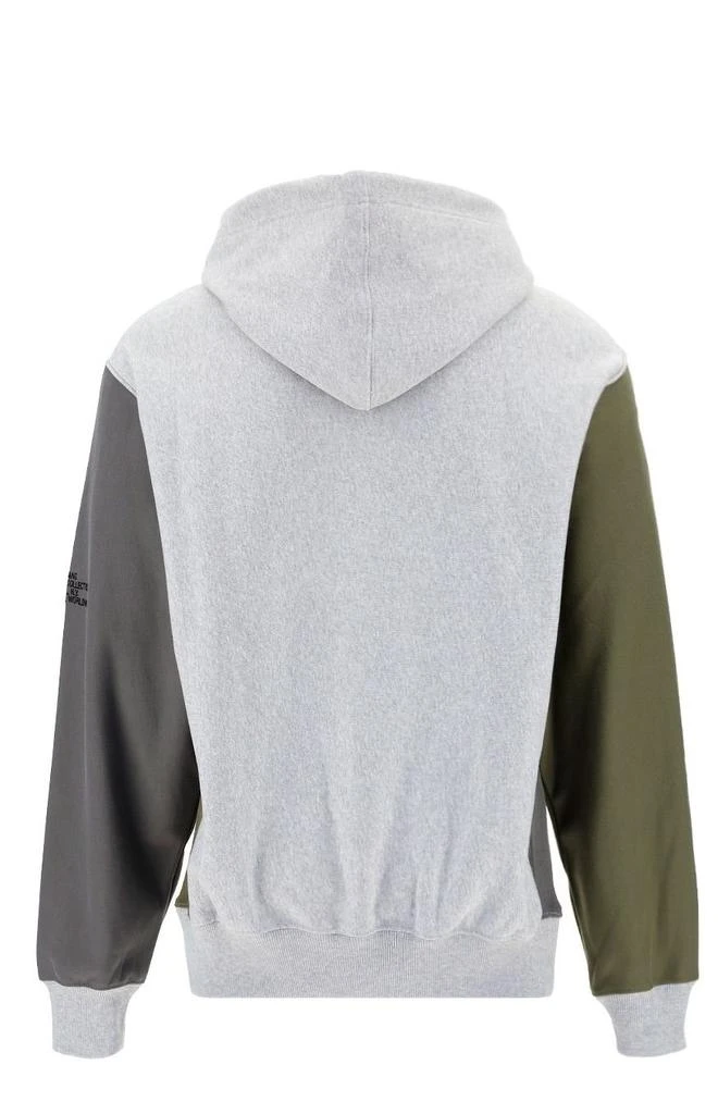 商品Helmut Lang|Helmut Lang Patchwork-Detailed Hoodie,价格¥2715,第2张图片详细描述